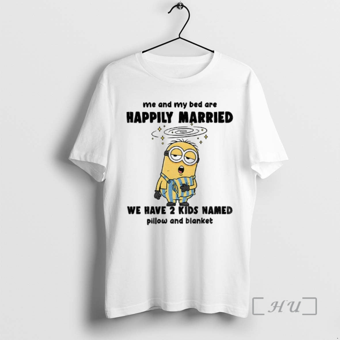 Officials Minion Sleep Me And My Bed Are Happily Married We Have 2 Kids Named - clothing by TeeHivey.com