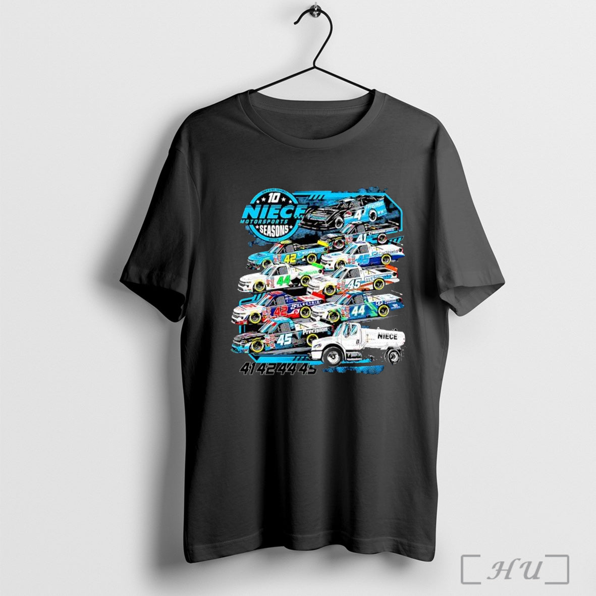Officials Niece Motorsports 10 Seasons Graphic T Shirt