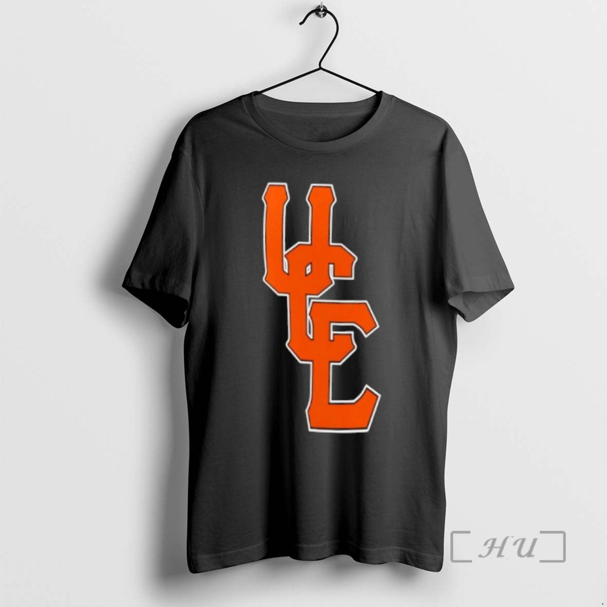 Officials Orange Uc Interlocking Letters Varsity Sports Logo