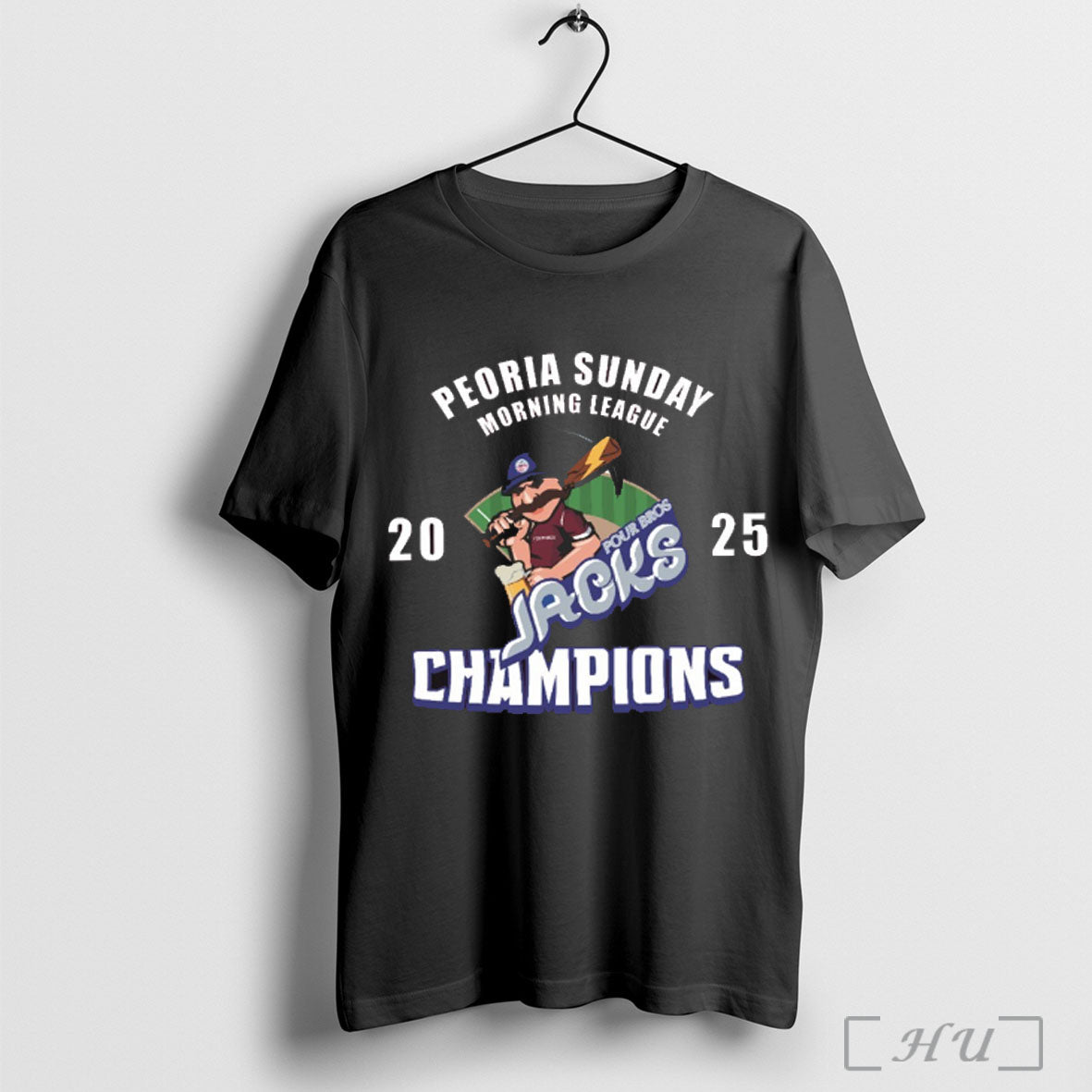 Officials Pour Bros Jacks Champions Peoria Sunday Morning League In 2025 T Shirt