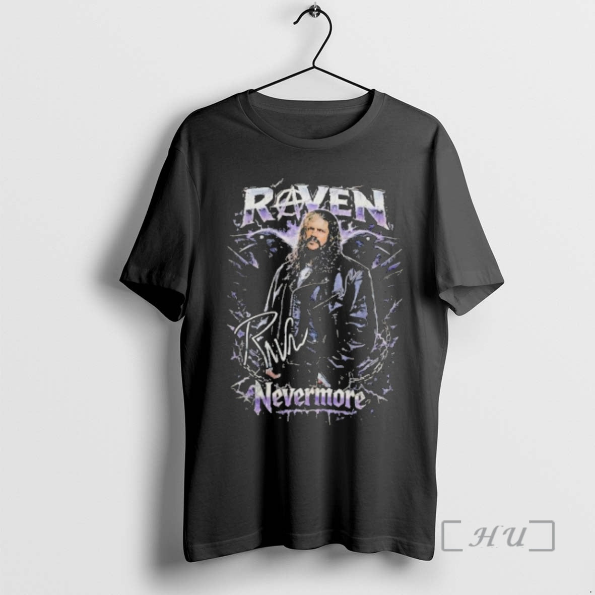 Officials Raven Nevermore Raven Bird Graphics Wrestling Tribute