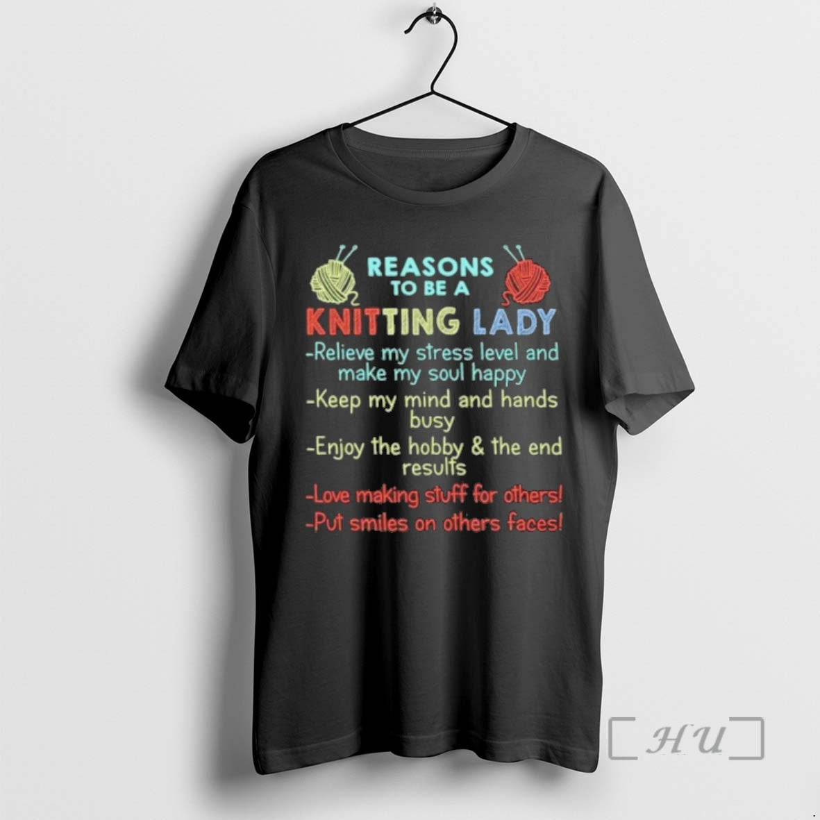Officials Reasons To Be A Knitting Lady - clothing by TeeHivey.com