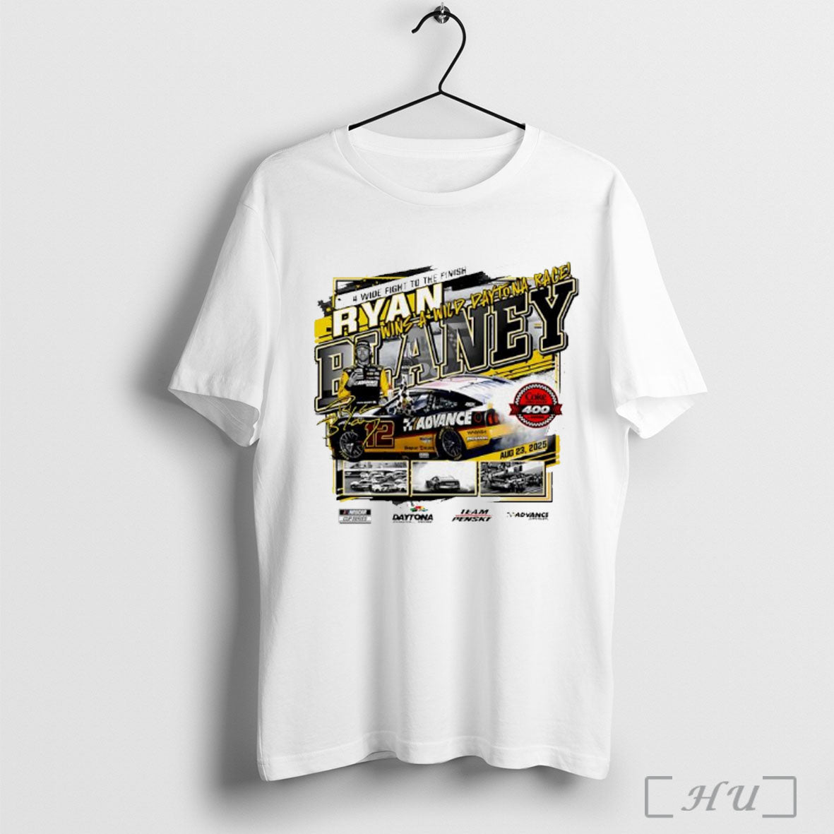 Officials Ryan Blaney 2025 Coke Zero Sugar 400 Race Winner T Shirt