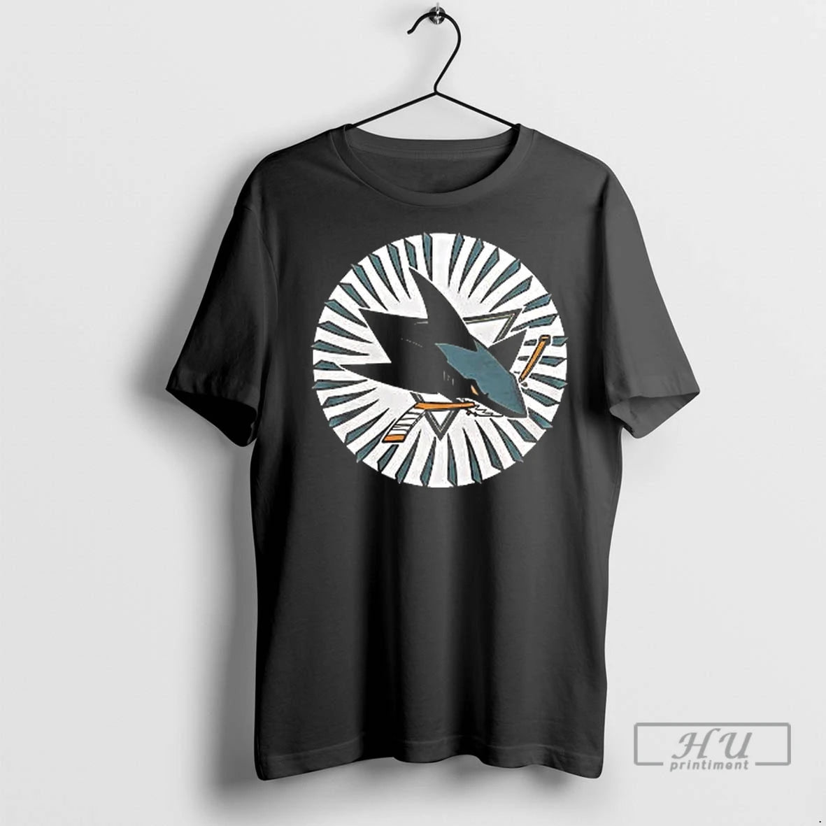 Officials San Jose Sharks 365 Center Ice 2 Sided T Shirt