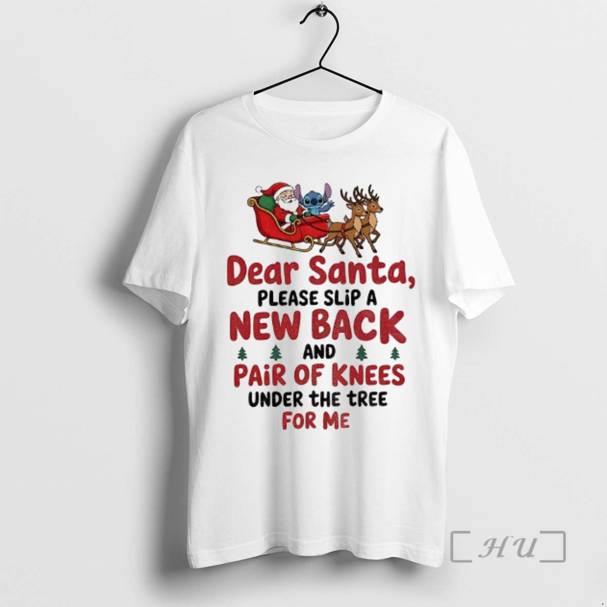 Officials Santa Claus Dear Santa Please Slip A New Back And Pair Of Knees Under - clothing by TeeHivey.com