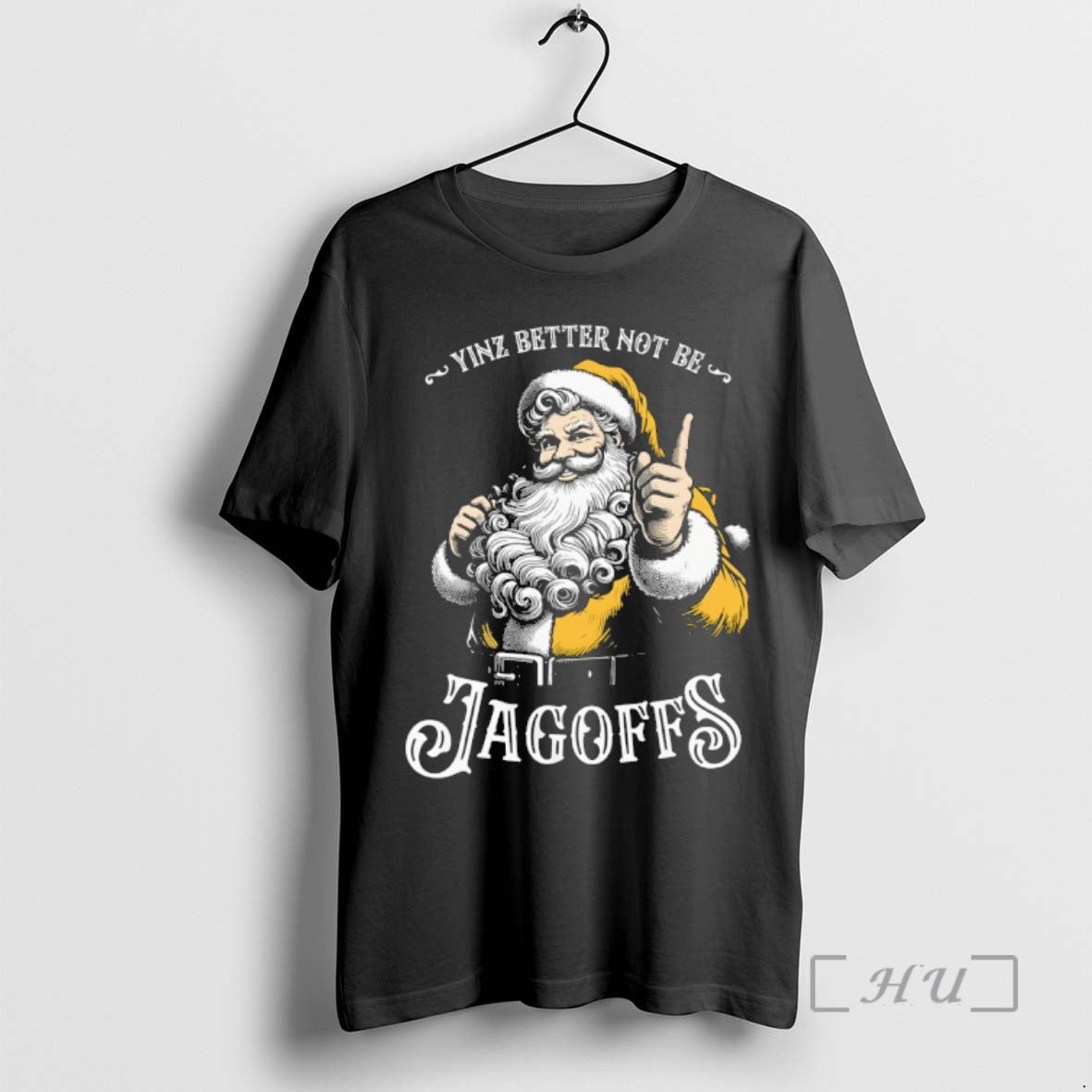 Officials Santa Claus Yinz Better Not Be Jagoffs Merry Christmas - clothing by TeeHivey.com
