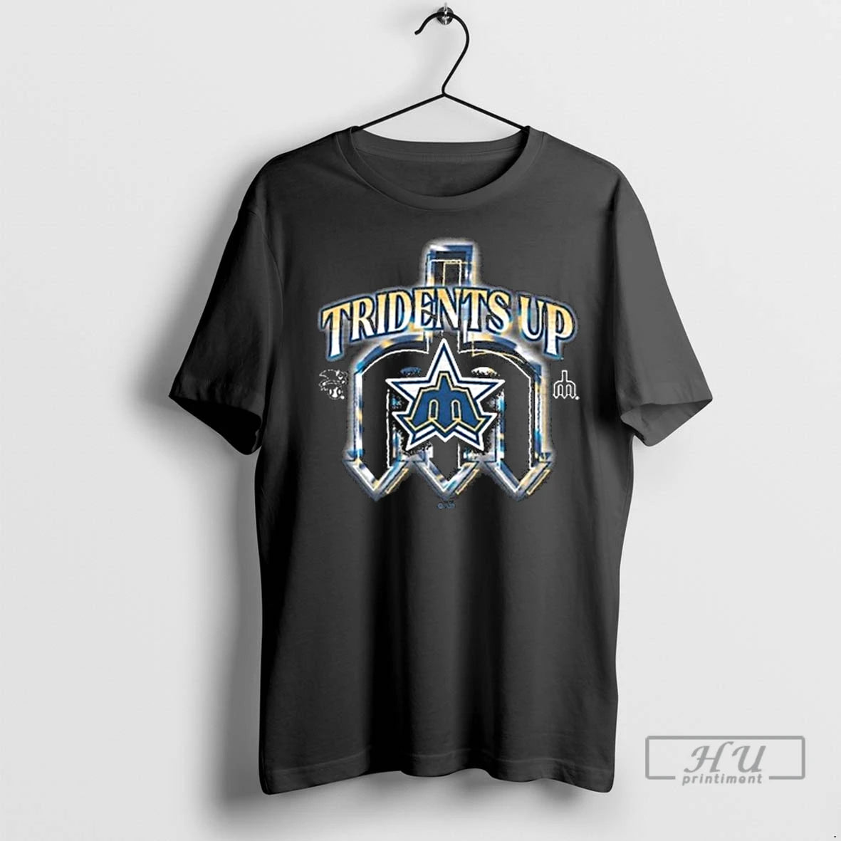 Officials Seattle Mariners Tridents Up Regional Franklin Long Sleve T Shirt