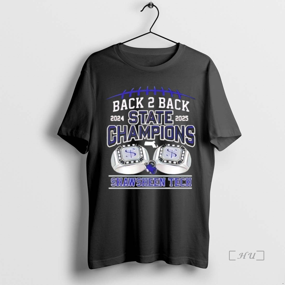 Officials Shawsheen Rams Back 2 Back State Champions - clothing by TeeHivey.com
