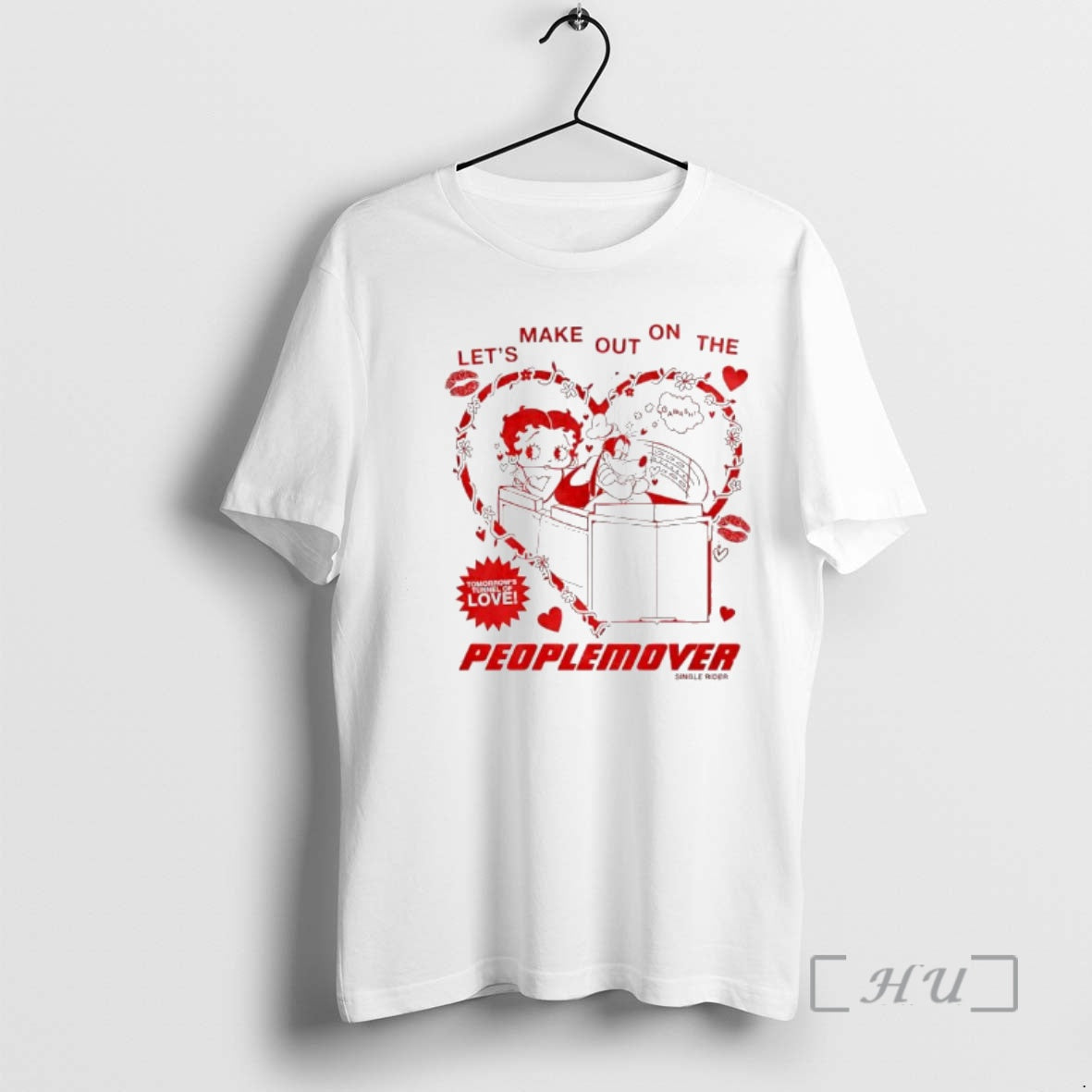 Officials Single Rider Peoplemover Boop And Goofy Lets Make Out On The Love Premium - clothing by TeeHivey.com