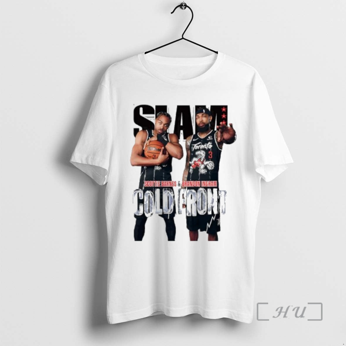 Officials Slam Scottie Barnes Brandon Ingram Magazine Toronto Players Cold Front Premium T Shirts Sweater