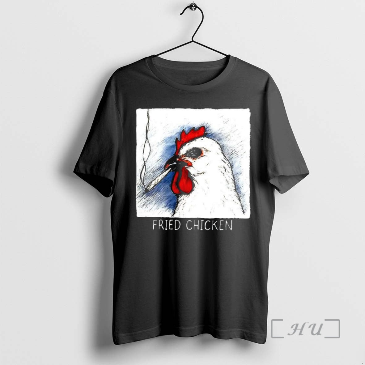 Officials Smoking Weed Fried Chicken Sketch - clothing by TeeHivey.com