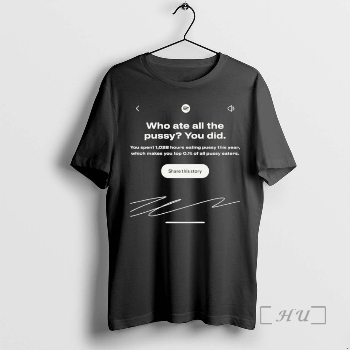 Officials Spotify Who Ate All The Pussy You Did - clothing by TeeHivey.com