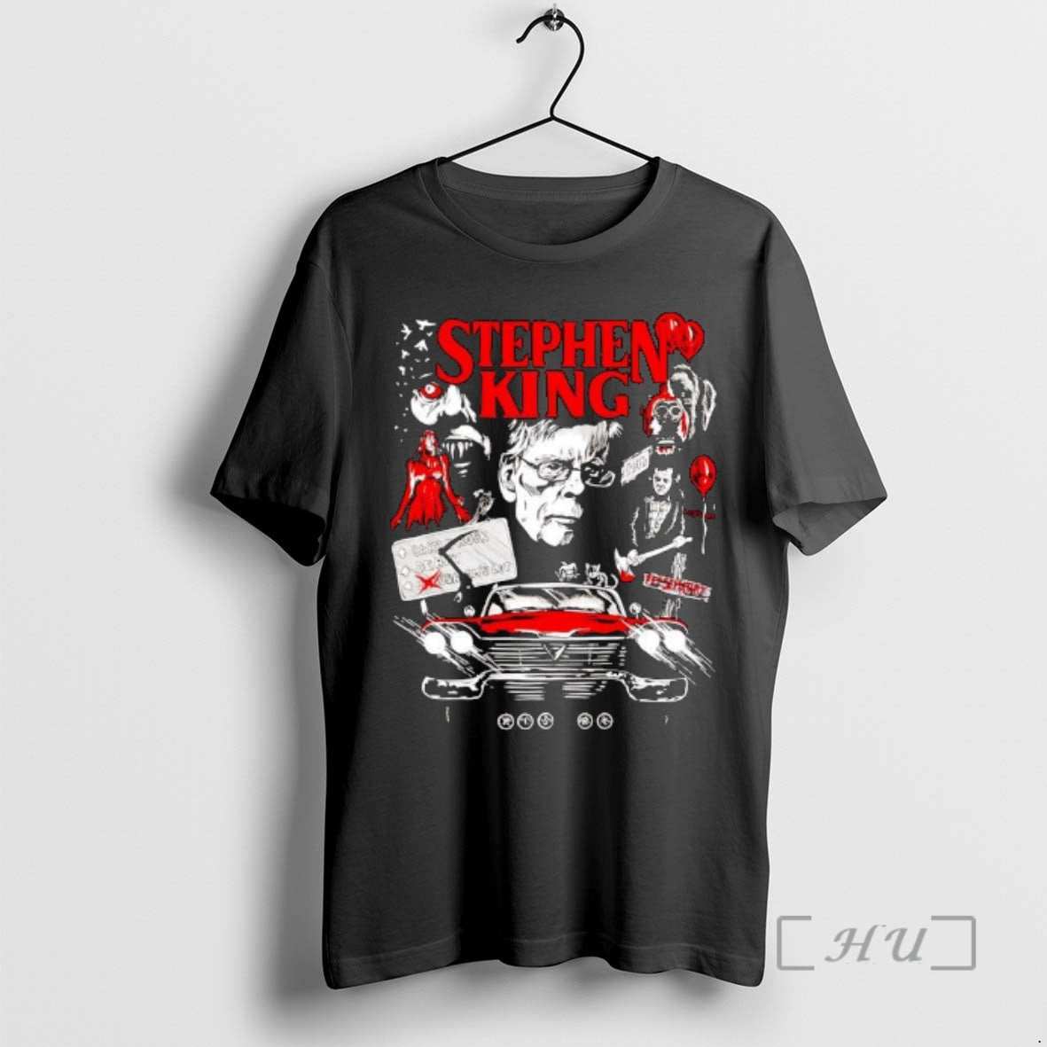 Stephen King Horror Movies Graphic - clothing by TeeHivey.com