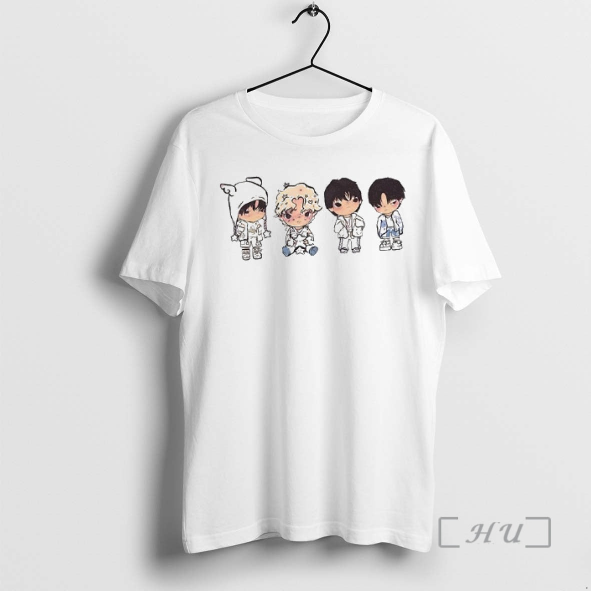 Officials Stray Kids Band Chibi Meme - clothing by TeeHivey.com