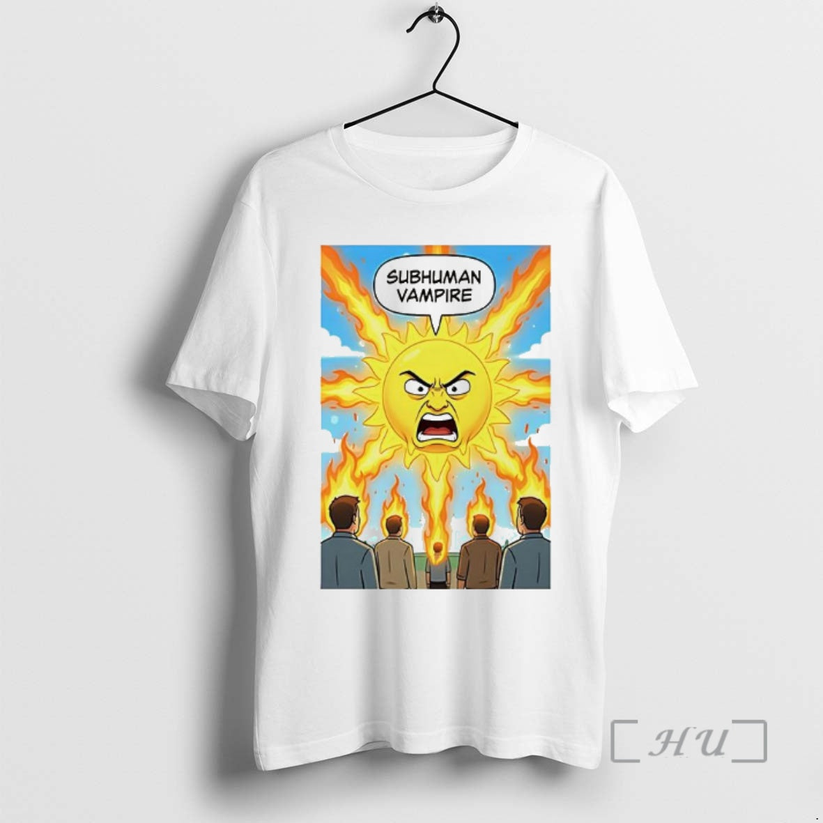 Officials Subhuman Vampire Sun Cartoon - clothing by TeeHivey.com