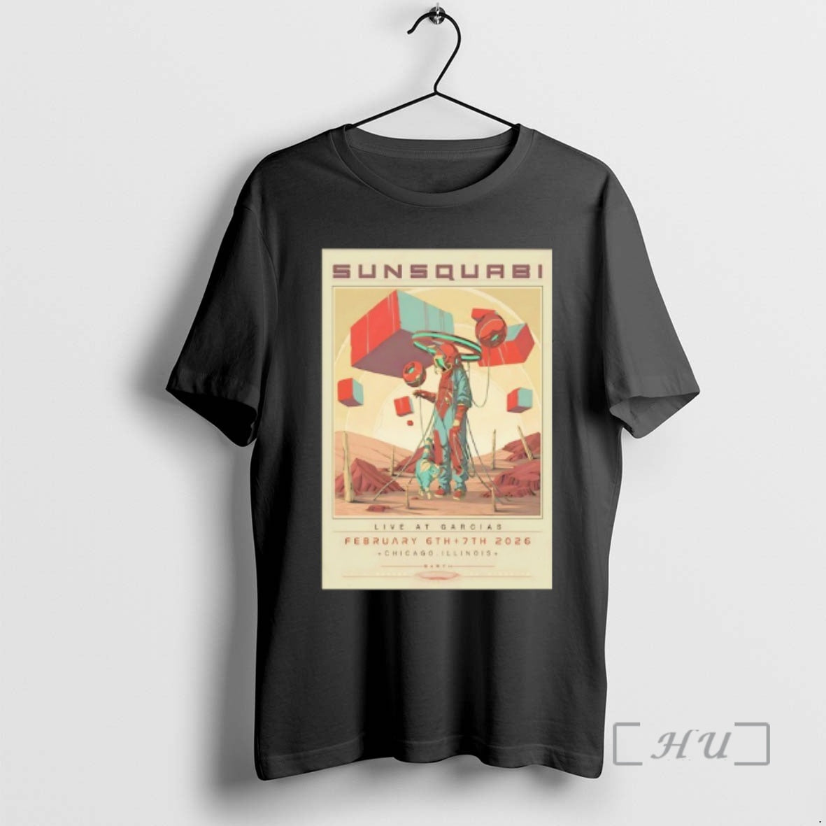 Officials Sunsquabi Live At Garcias February 6th To 7 Th 2026 Chicago Illinois Premium - clothing by TeeHivey.com