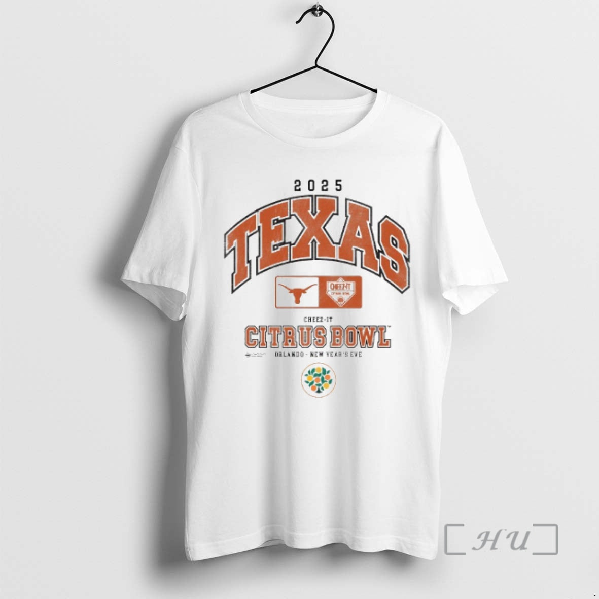 Officials Texas Longhorns 2025 Cheez It Citrus Bowl Orlando New Years Eve Premium T Shirts - clothing by TeeHivey.com