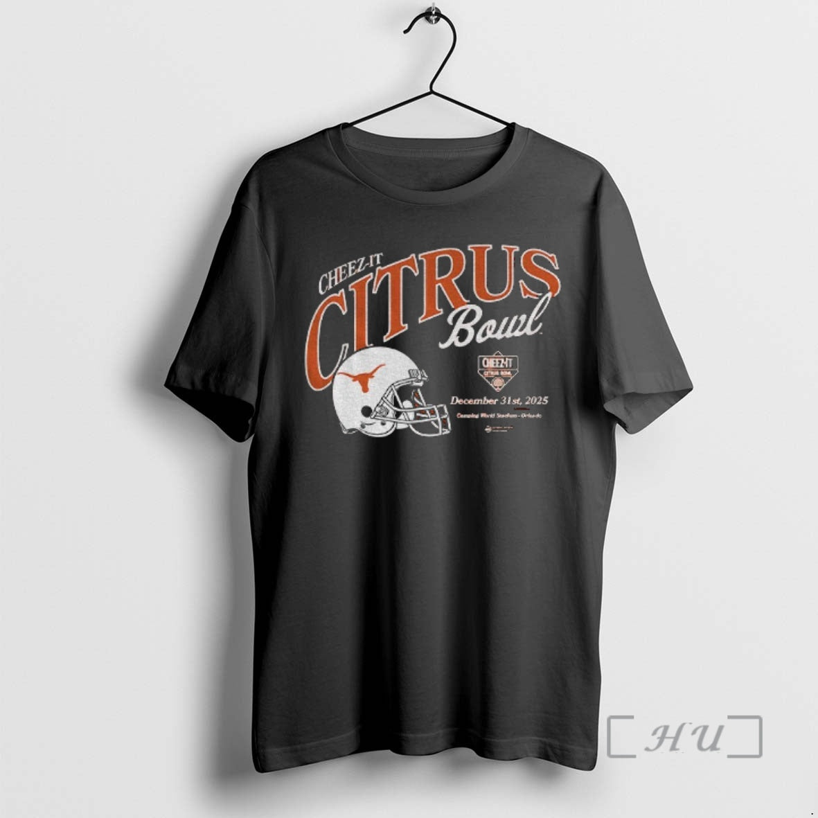 Officials Texas Longhorns Football 2025 Cheez It Citrus Bowl December 31st 2025 Premium T Shirts - clothing by TeeHivey.com