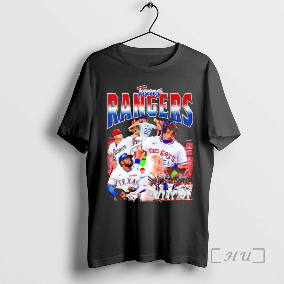 Officials Texas Rangers Team Collage Celebrate 2025 - clothing by TeeHivey.com