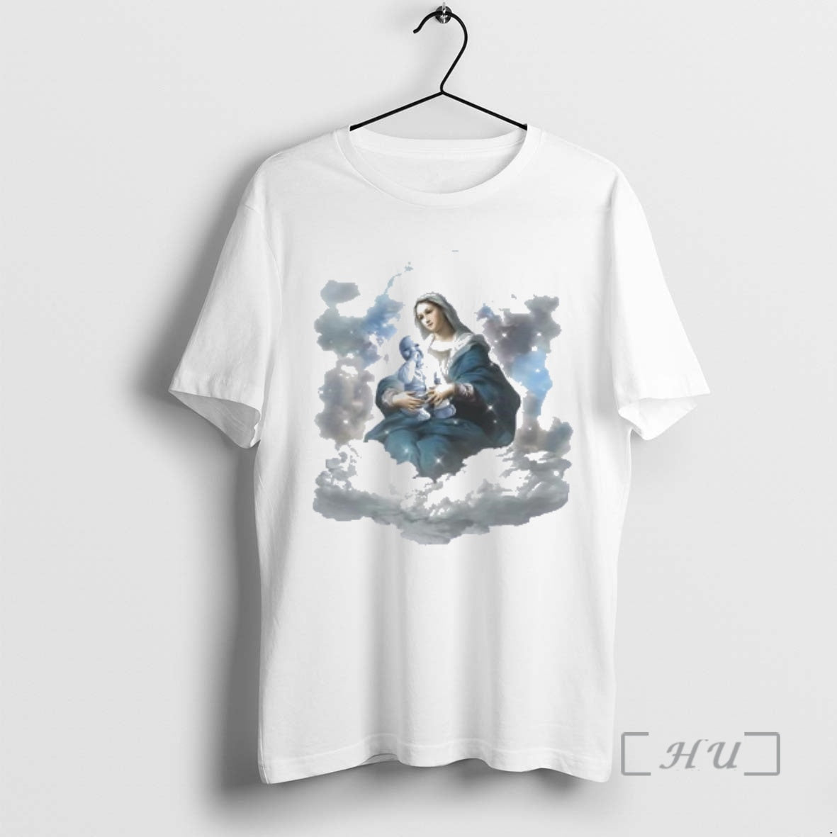 Officials The Blessed Virgin Mary Holding Ai Baby - clothing by TeeHivey.com