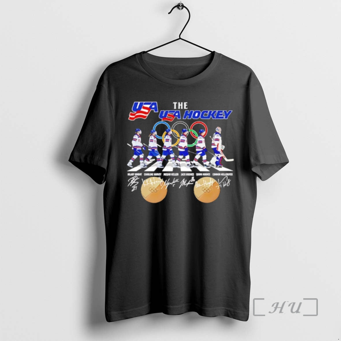 Officials The Usa Hockey 2026 Player Walking Abbey Road Signature