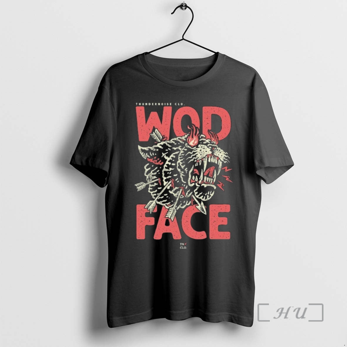 Officials Thundernoise Wod Face - clothing by TeeHivey.com