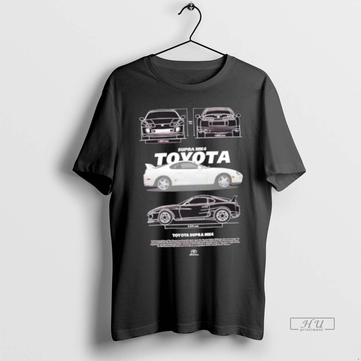 Officials Toyota Supra Mk4 Classic Jdm Car Blueprint - clothing by TeeHivey.com