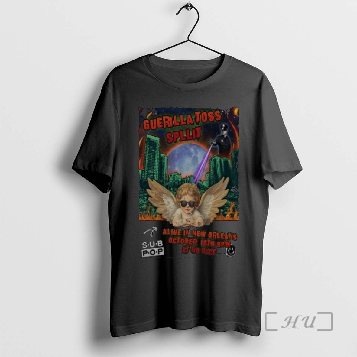Officials Trending Guerilla Toss Split Alive In New Orleans Louisiana October 10th At No Dice - clothing by TeeHivey.com