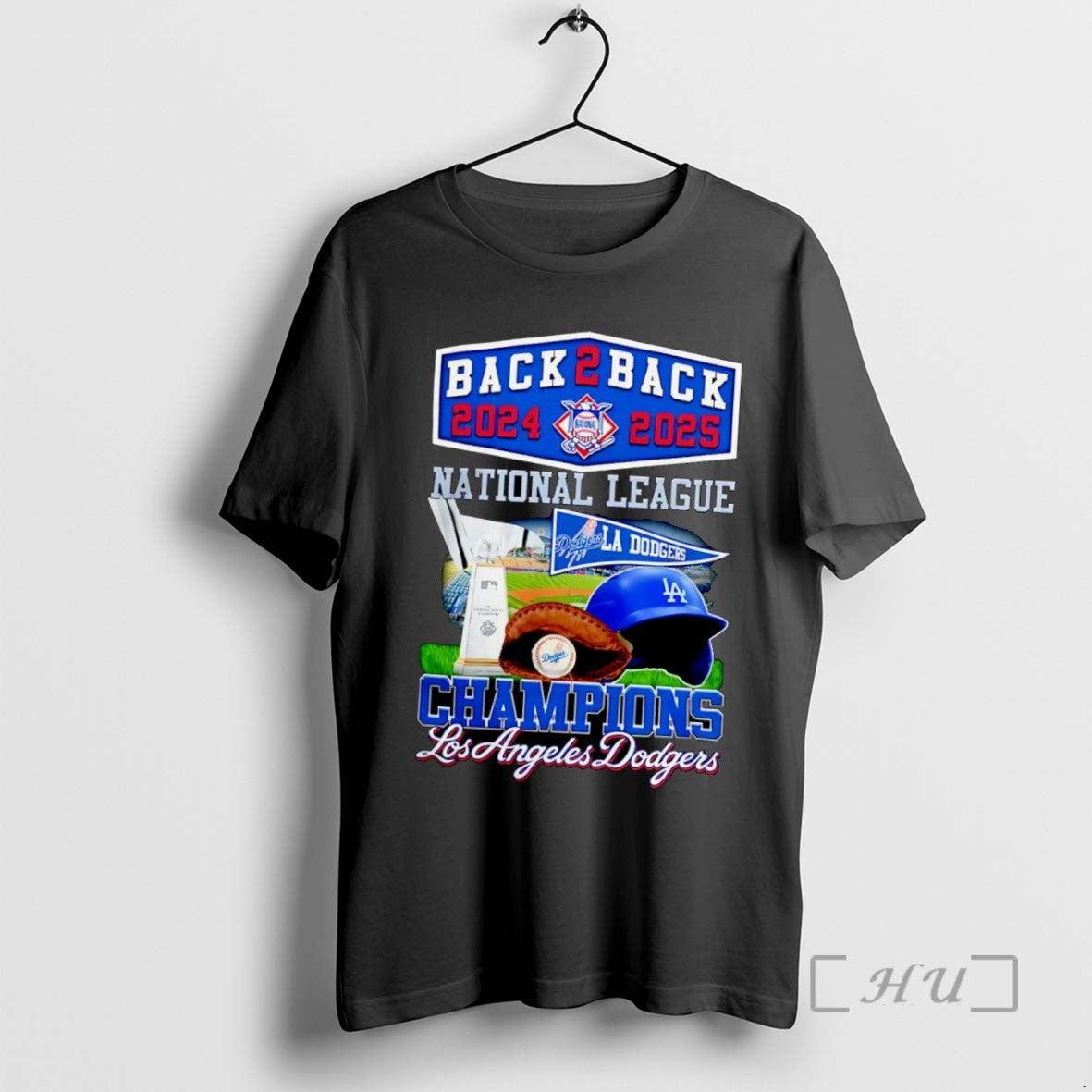 Officials Trending Los Angeles Dodgers 2024 2025 National League Champions Back To Back - clothing by TeeHivey.com