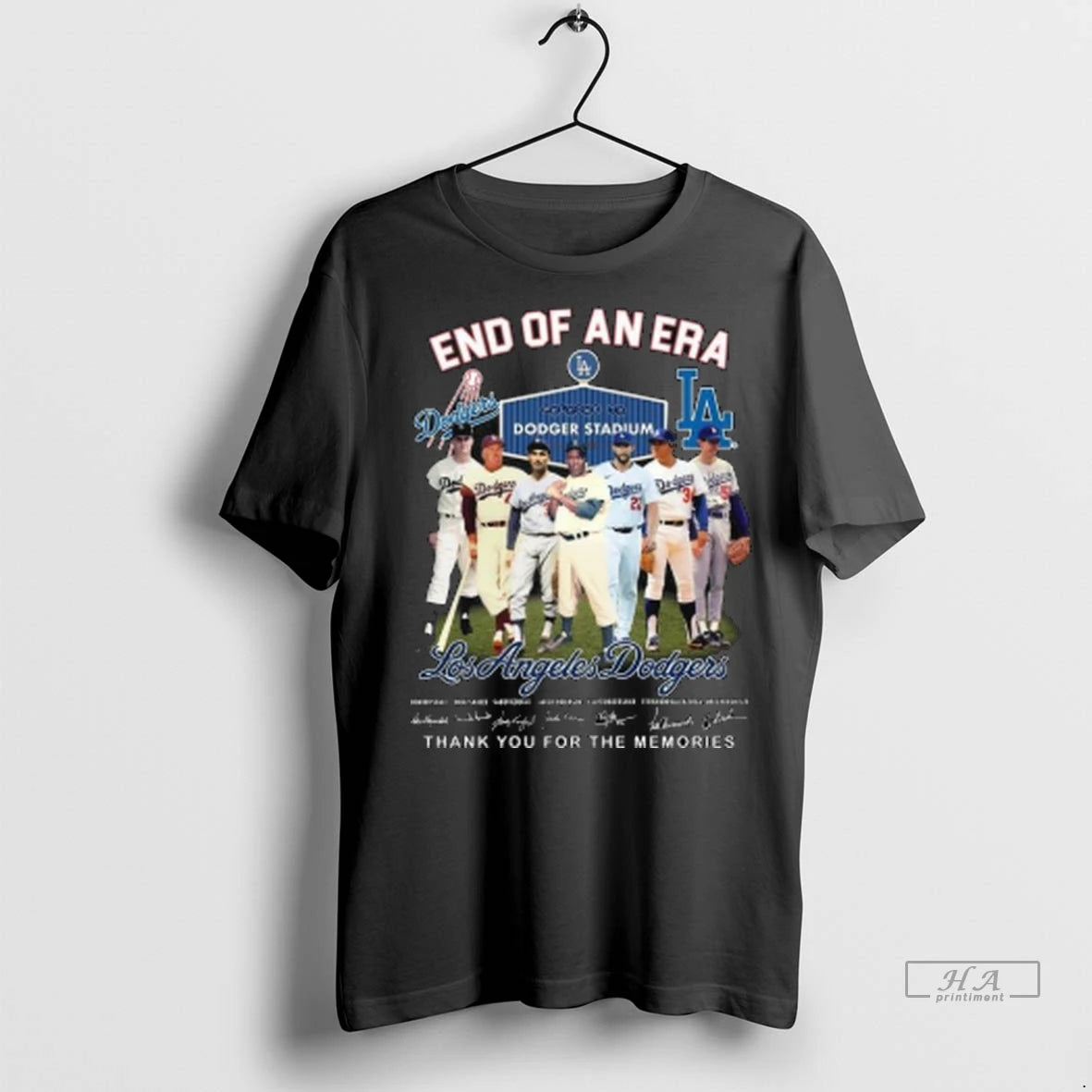 Officials Trendy And Of An Era Los Angeles Dodgers Legends Signatures Thank You For The