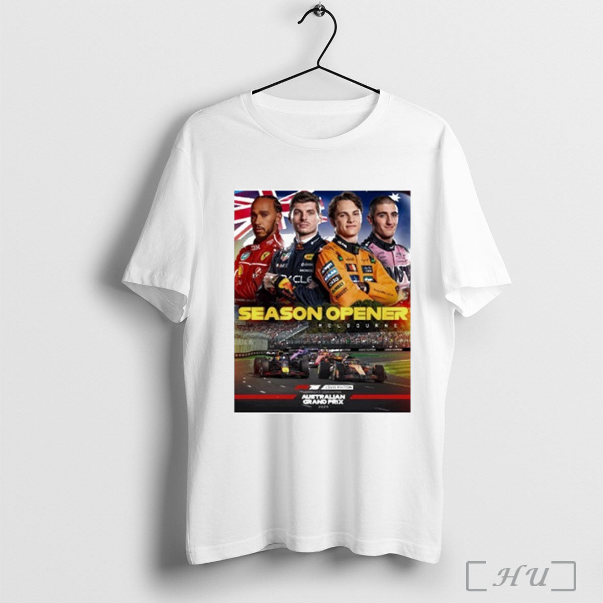 Officials Trendy Poster Race Week Season Opener Melbourne Formula 1 Australian Grand Prix 2025 Lewis