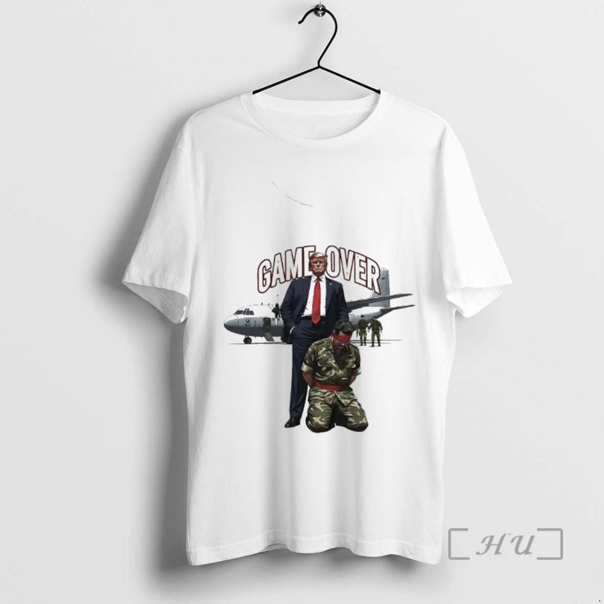 Officials Trump Raided Nicolas Maduro Game Over - clothing by TeeHivey.com