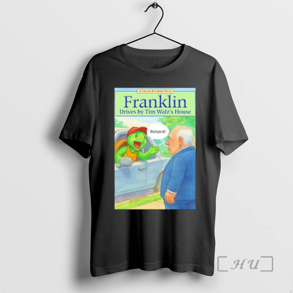 Officials Turtle Franklin Drives By Tim Walzs House Pete Hegseth Meme Premium T Shirts Sweater - clothing by TeeHivey.com