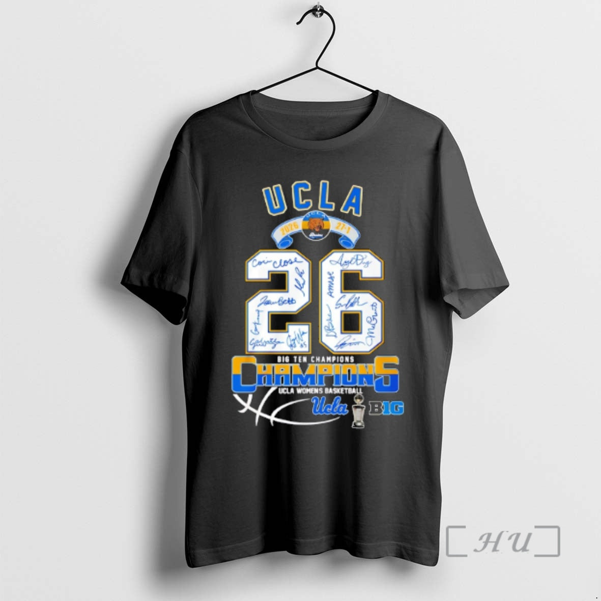 Officials Ucla Womens Basketball 26 Big Ten Champions Signatures