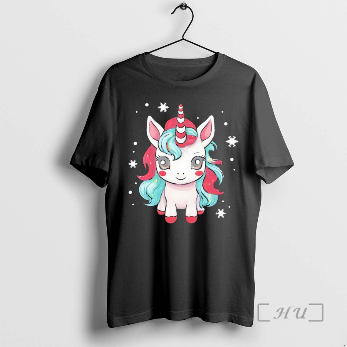 Officials Unicorn Winter Snow Christmas - clothing by TeeHivey.com