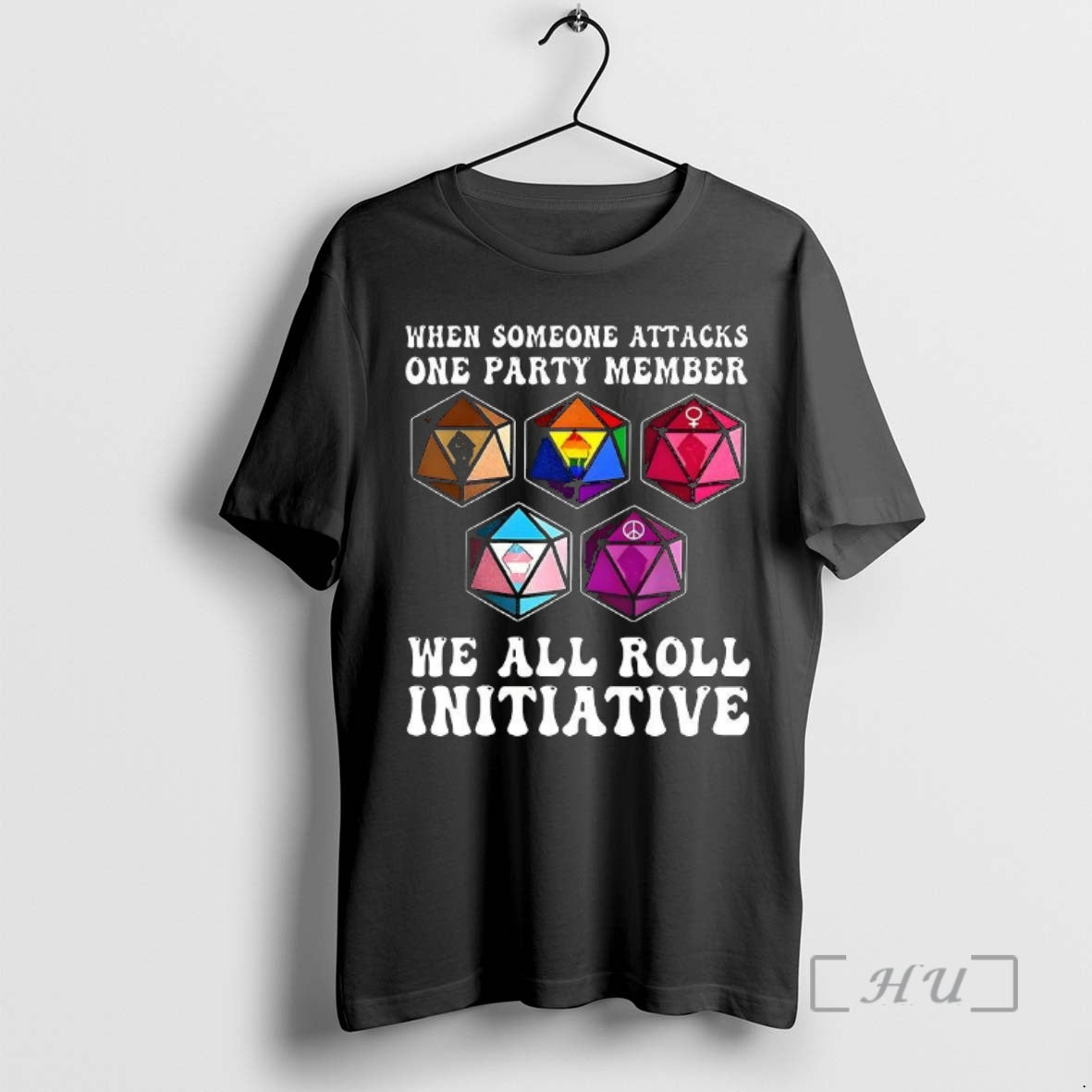 Officials When Someone Attacks One Party Member We All Roll Initiative Dice Dungeon And Dragon - clothing by TeeHivey.com