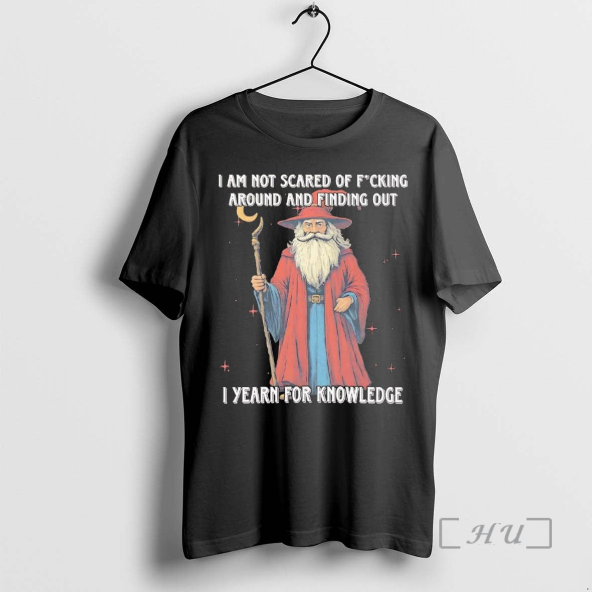 Officials Wizard I Am Not Scared Of Fucking Around And Finding Out Premium T Shirts - clothing by TeeHivey.com