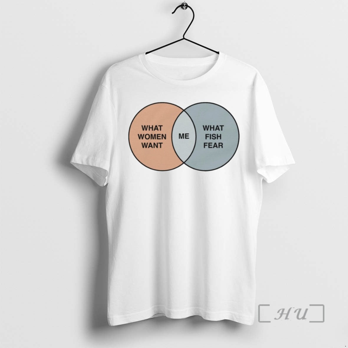 Officials Women Want Me Fish Fear Me Venn Diagram - clothing by TeeHivey.com