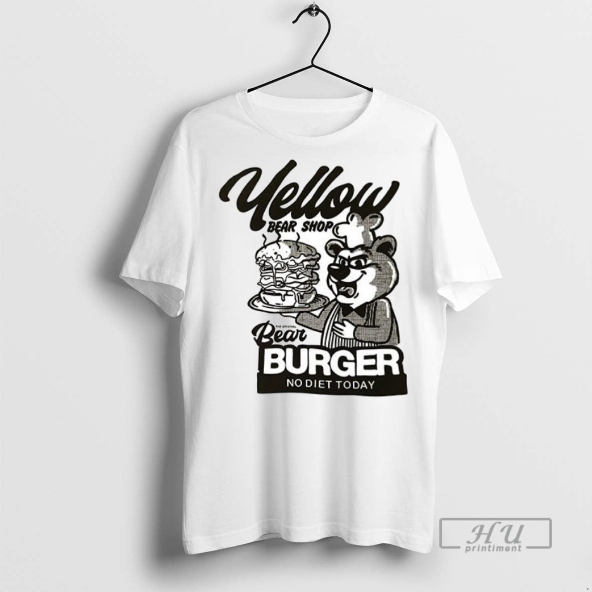 Officials Yellow Bear Shop Bear Burger No Diet Today Ceramic Ceramic And Classic Dad Cap - clothing by TeeHivey.com