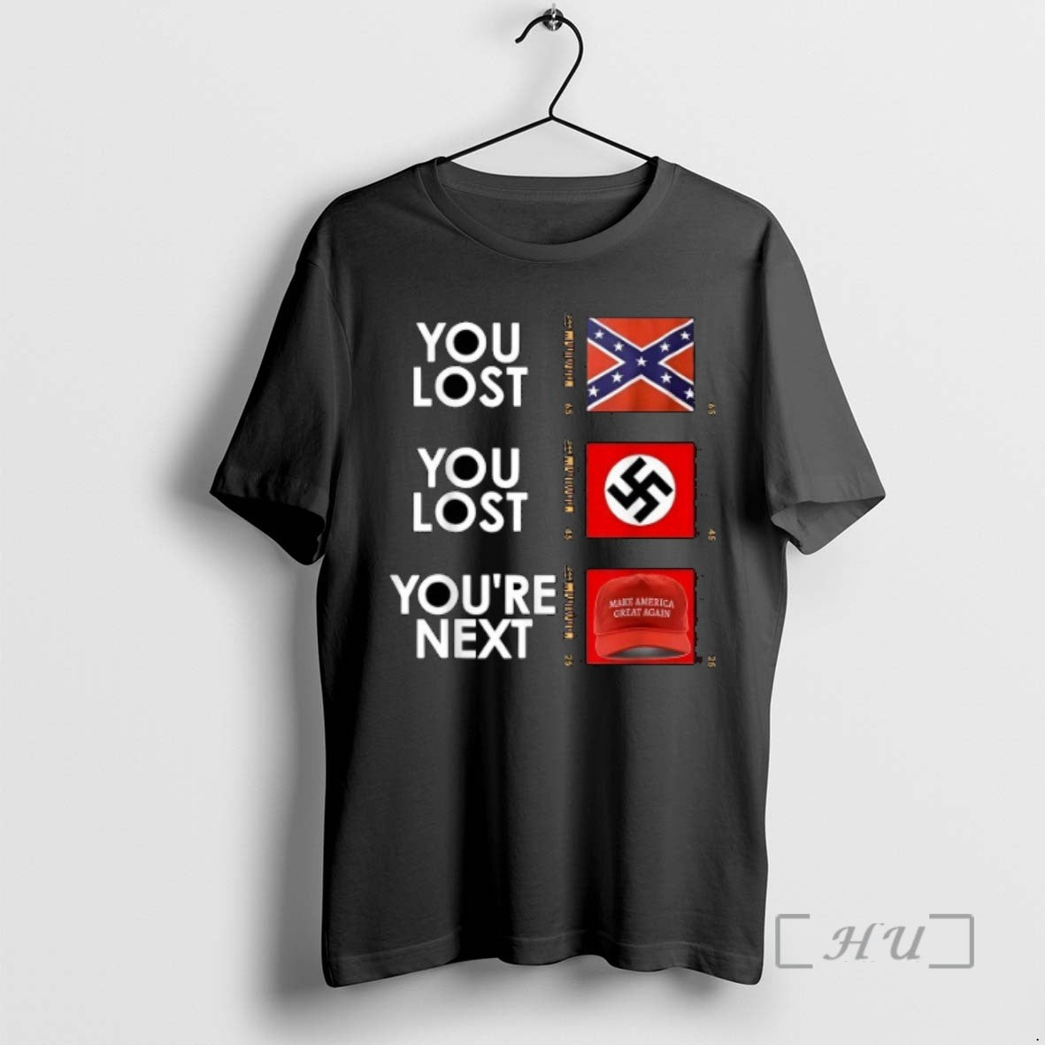 Officials You Lost You Lost Youre Next Modern Display Of The Confederate Battle Flag Nazis - clothing by TeeHivey.com