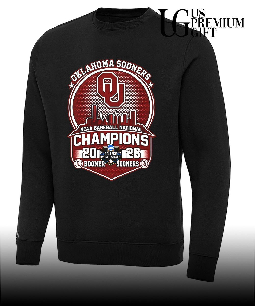Oklahoma Sooners NCAA Baseball National Champions 2026 Boomer Sooner shirt