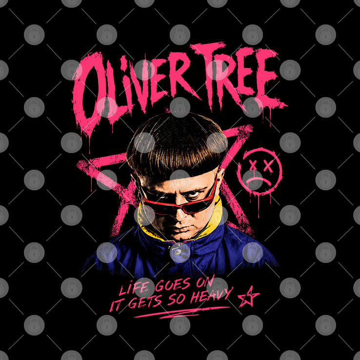 Oliver Tree Life Goes On It Gets So Heavy T Shirt