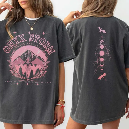 Onyx Storm Shirt, Xaden Riorson, Xaden Fourth Wing Sweatshirt, Fourth Wing Merch, Iron Flame Sweatshirt, Rebecca Yarros Apparel, Bookish Pullover