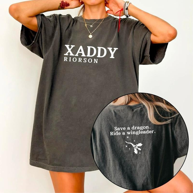 Onyx Xaddy Shirt, Xaddy Sweater, Riorson, Xaden, Onyx Storm Shirt, Dark Academia Storm Wing Merch, Fourth War Collage Sweatshirt, Fourth Wing Shirt