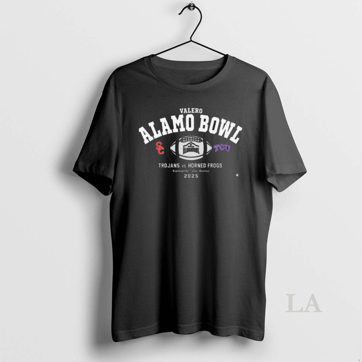 Original 2025 Valero Alamo Bowl 2 Team Sst Trojans Vs Horned Frogs Alamodome San Antonio - clothing by TeeHivey.com