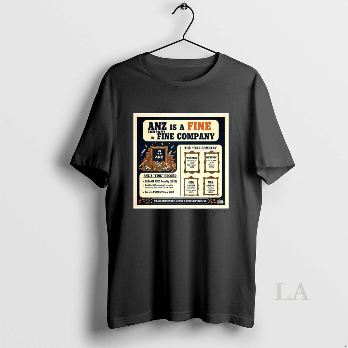 Original Anz Is A Fine In Fine Company - clothing by TeeHivey.com
