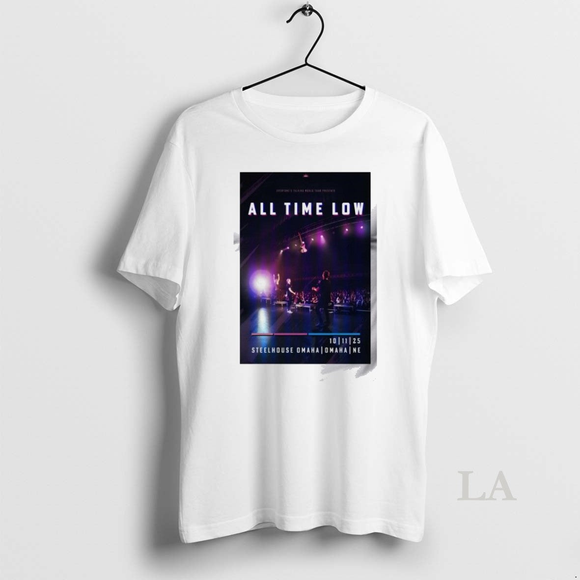 Original All Time Low Oct 11 2025 Steelhouse Omaha Ne T Men - clothing by TeeHivey.com