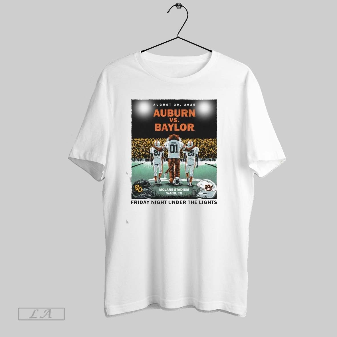 Original Auburn Vs Baylor Friday Night Under The Lights August 29 2025