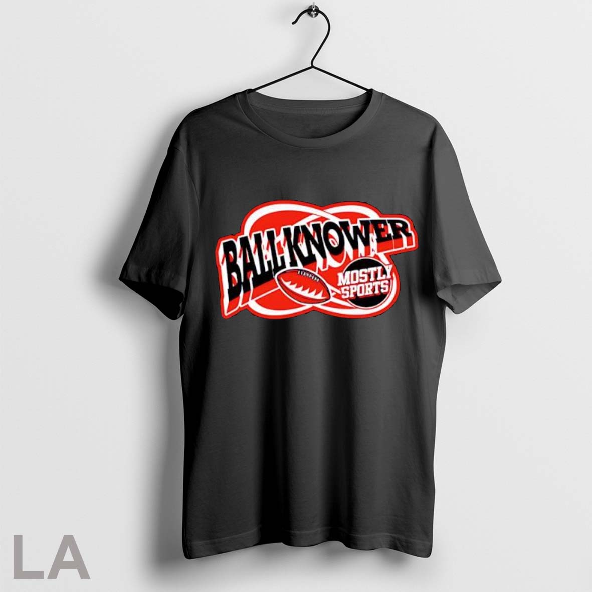Original Ball Knower Mostly Sports Logo T Shirt