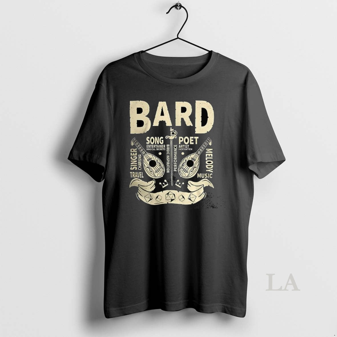 Original Bard Grunge Dungeons And Dragons - clothing by TeeHivey.com